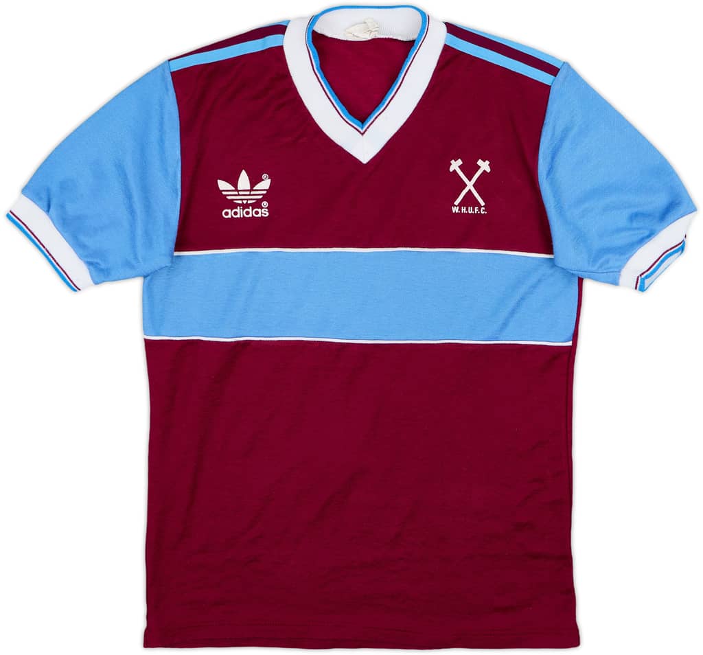 1983-85 West Ham Home Shirt - 8/10 - (S)