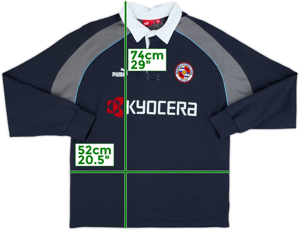 2005-06 Reading Puma Polo/Rugby L/S Shirt - 5/10 - (M)