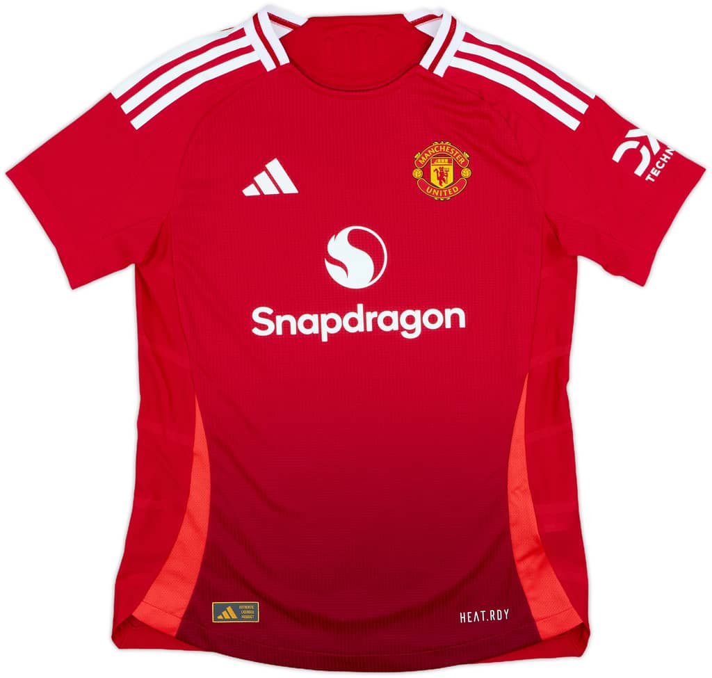 2024-25 Manchester United Authentic Home Shirt - 10/10 - (Women's S)