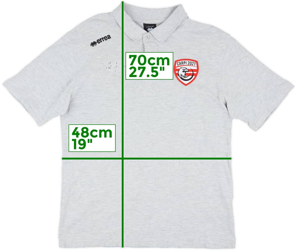 2021-22 Carpi Errea Polo Shirt - 6/10 - (L)