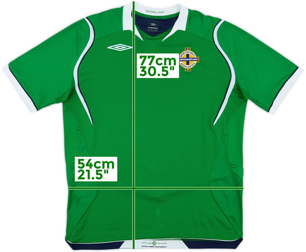 2008-10 Northern Ireland Home Shirt - 8/10 - (L)