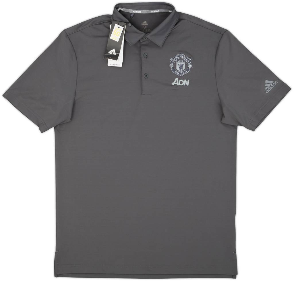 2019-20 Manchester United adidas Polo Shirt (S)