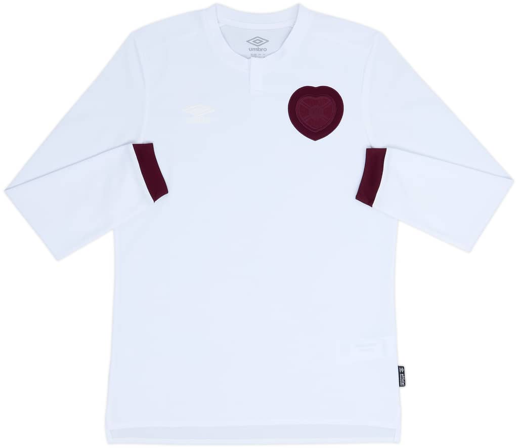 2023-24 Hearts Third L/S Shirt - 10/10 - (M)