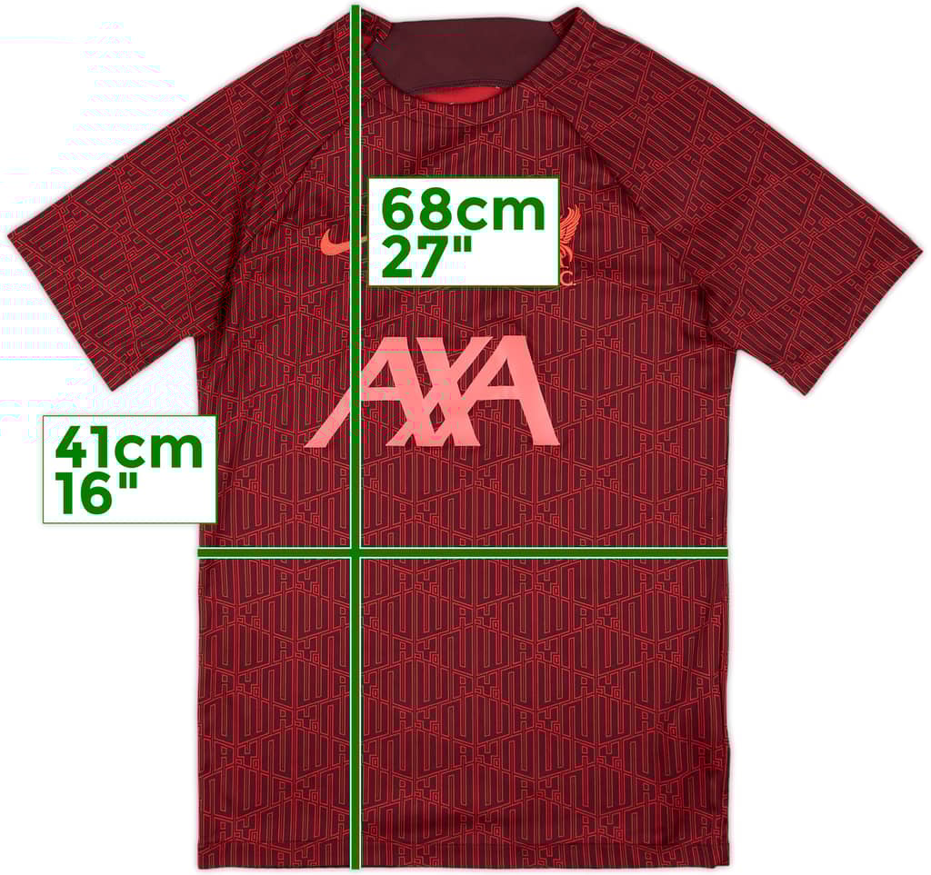 2022-23 Liverpool Nike Training Shirt - 8/10 - (S)