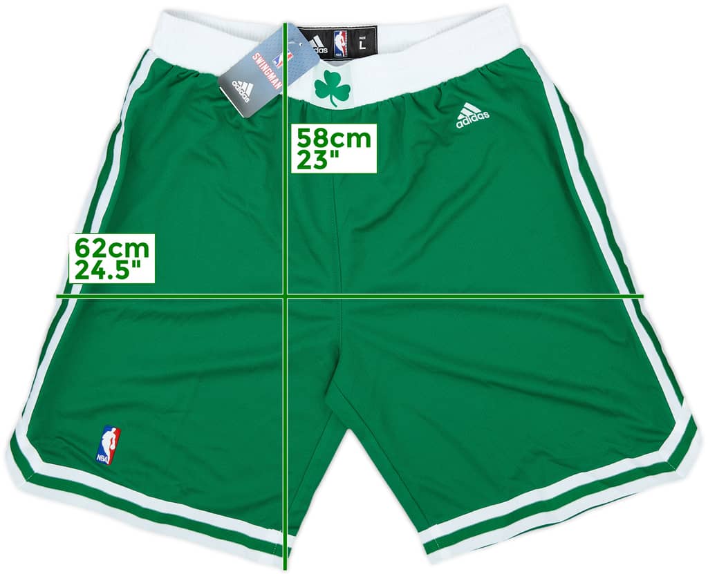 2010-14 Boston Celtics adidas Swingman Away Shorts (L)