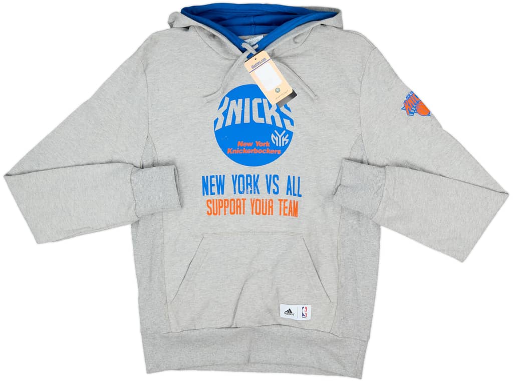 2013-14 New York Knicks adidas Hooded Sweat Top (M)
