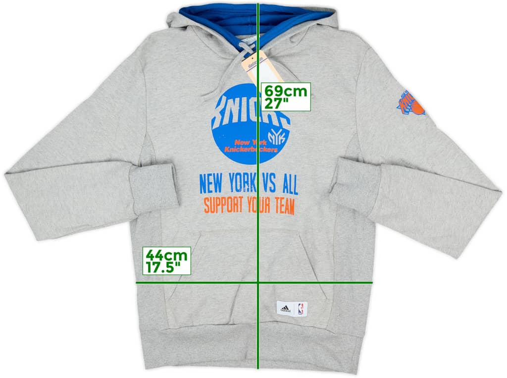 2013-14 New York Knicks adidas Hooded Sweat Top (M)
