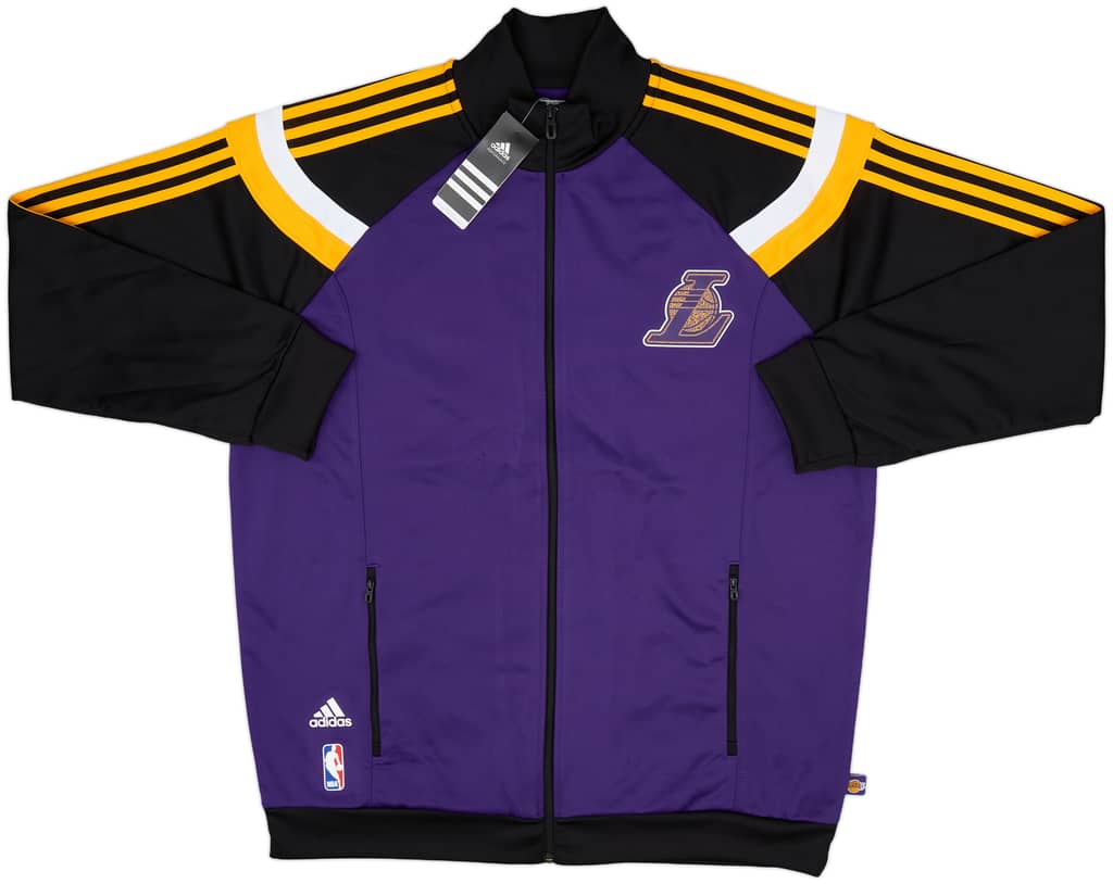 2013-14 LA Lakers adidas Track Jacket (XL)