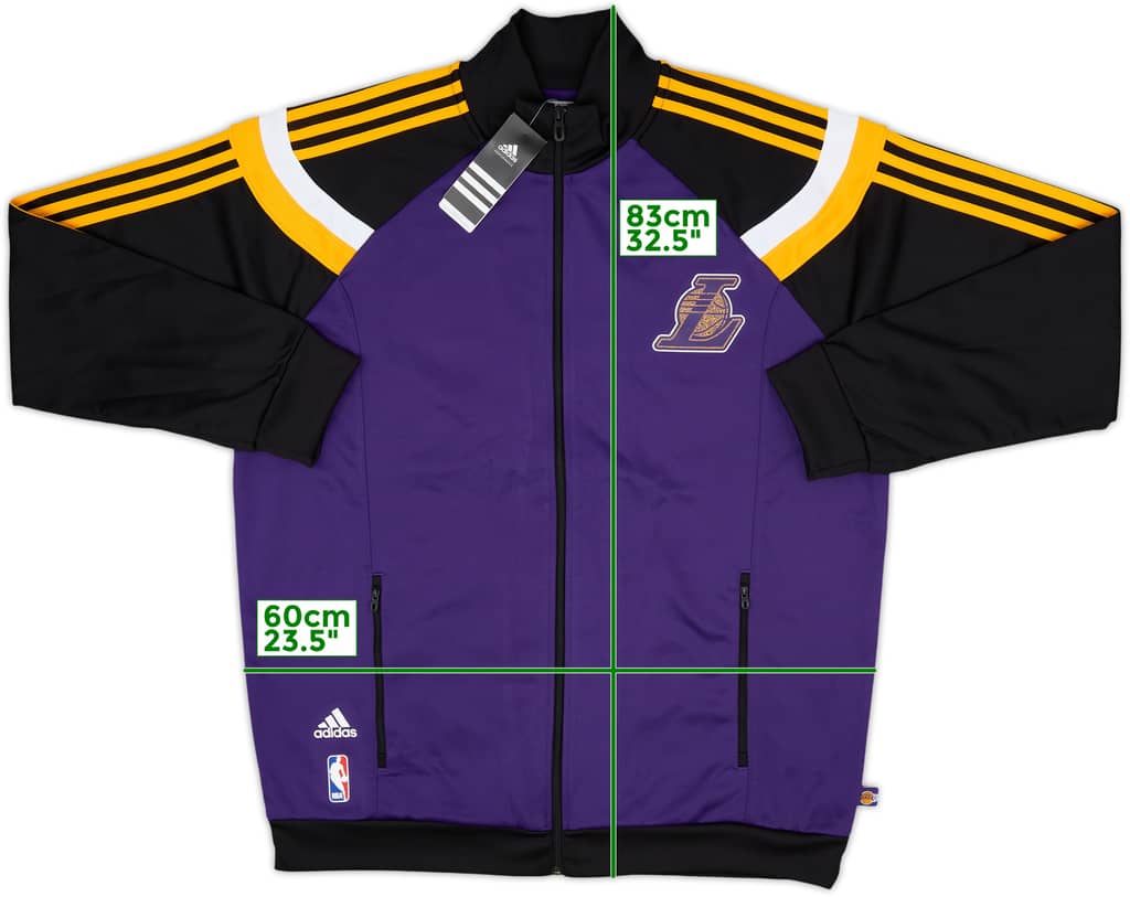 2013-14 LA Lakers adidas Track Jacket (XL)