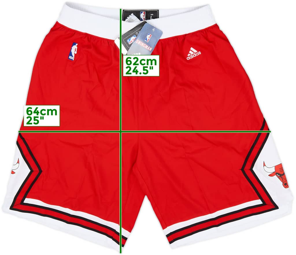 2010-14 Chicago Bulls adidas Swingman Away Shorts (L)