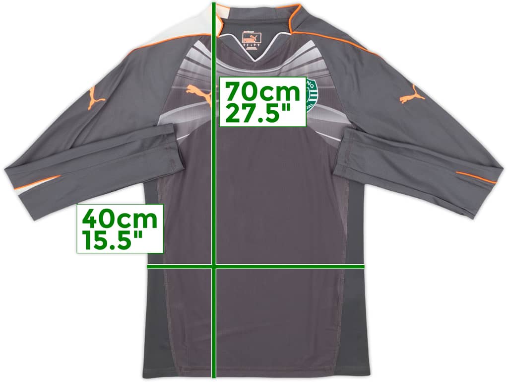 2010-11 Sporting CP Player Issue GK Shirt - 10/10 - (S)