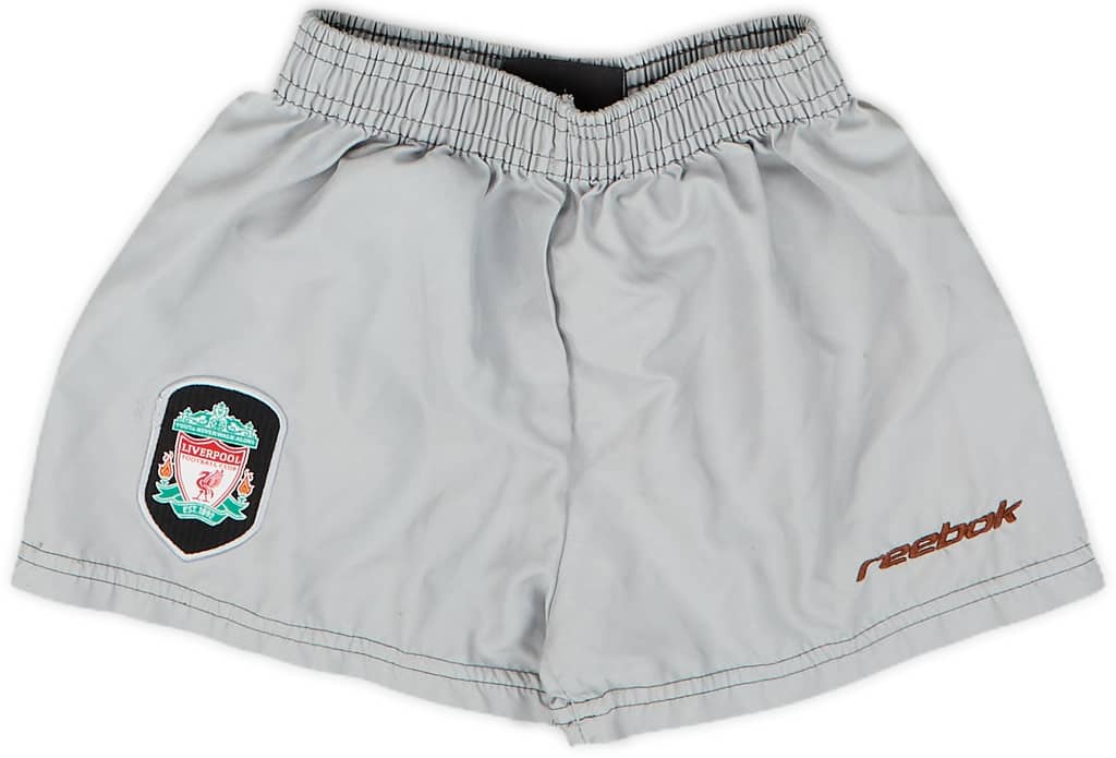 2002-03 Liverpool Away Shorts - 8/10 - (2-3 Years)