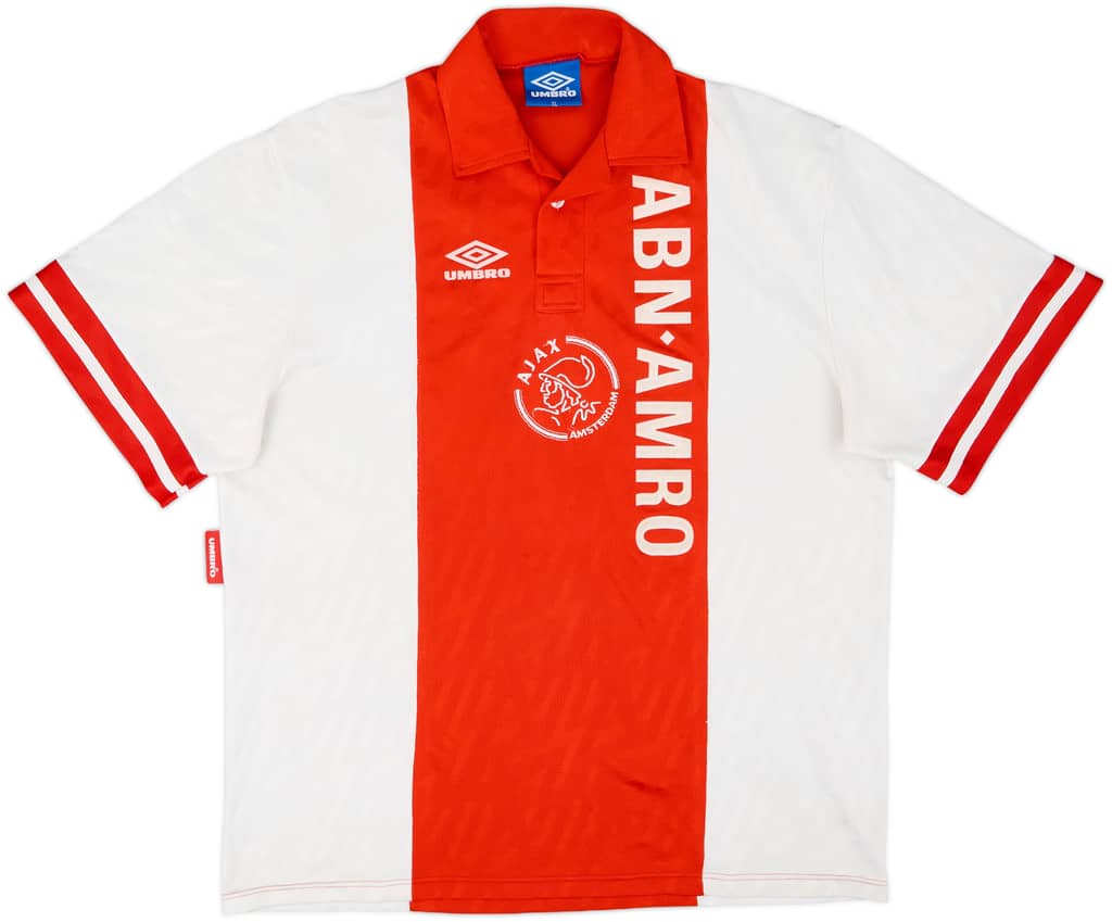 1993-94 Ajax Home Shirt - 9/10 - (XL)