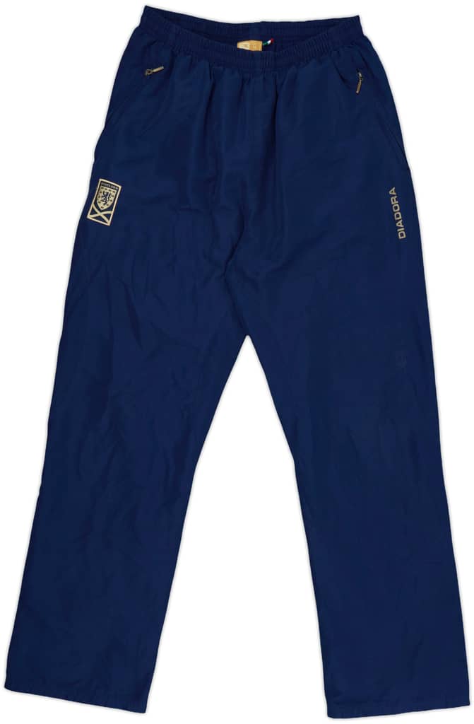 2007-08 Scotland Diadora Track Pants/Bottoms - 6/10 - (M)