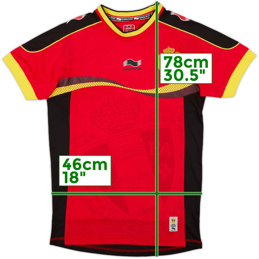 2012-14 Belgium Home Shirt - 8/10 - (L)