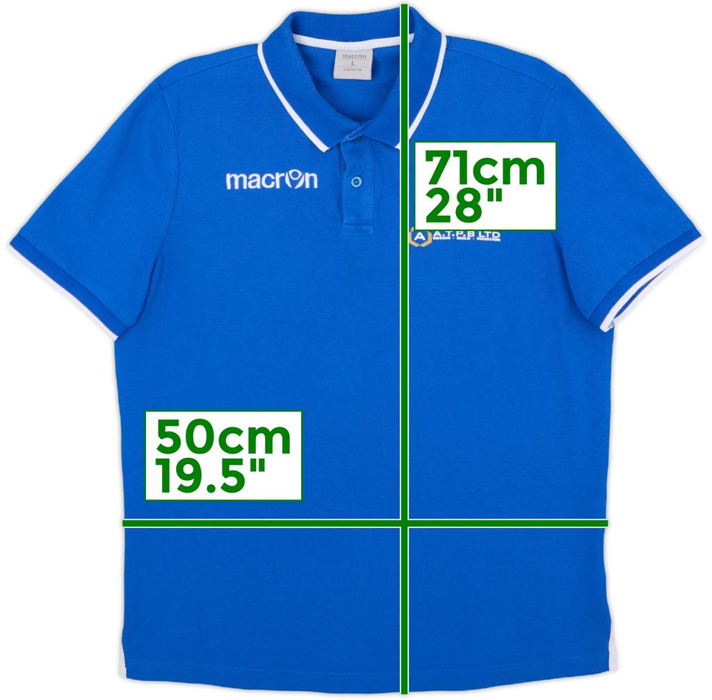 2015-16 Millwall Macron Polo Shirt - 7/10 - (L)