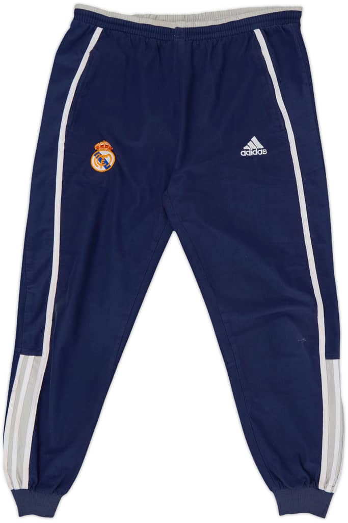 2000-01 Real Madrid adidas Track Pants/Bottoms - 7/10 - (M/L)