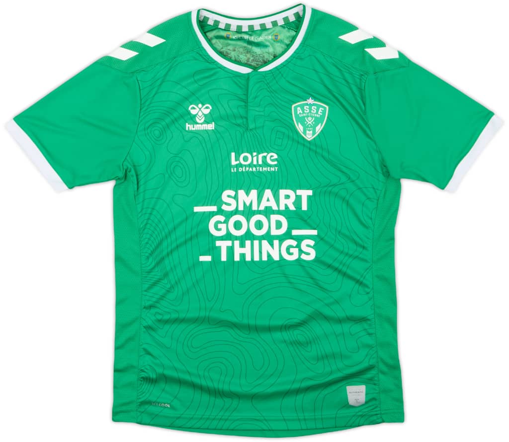 2022-23 Saint Etienne Home Shirt - 8/10 - (S)