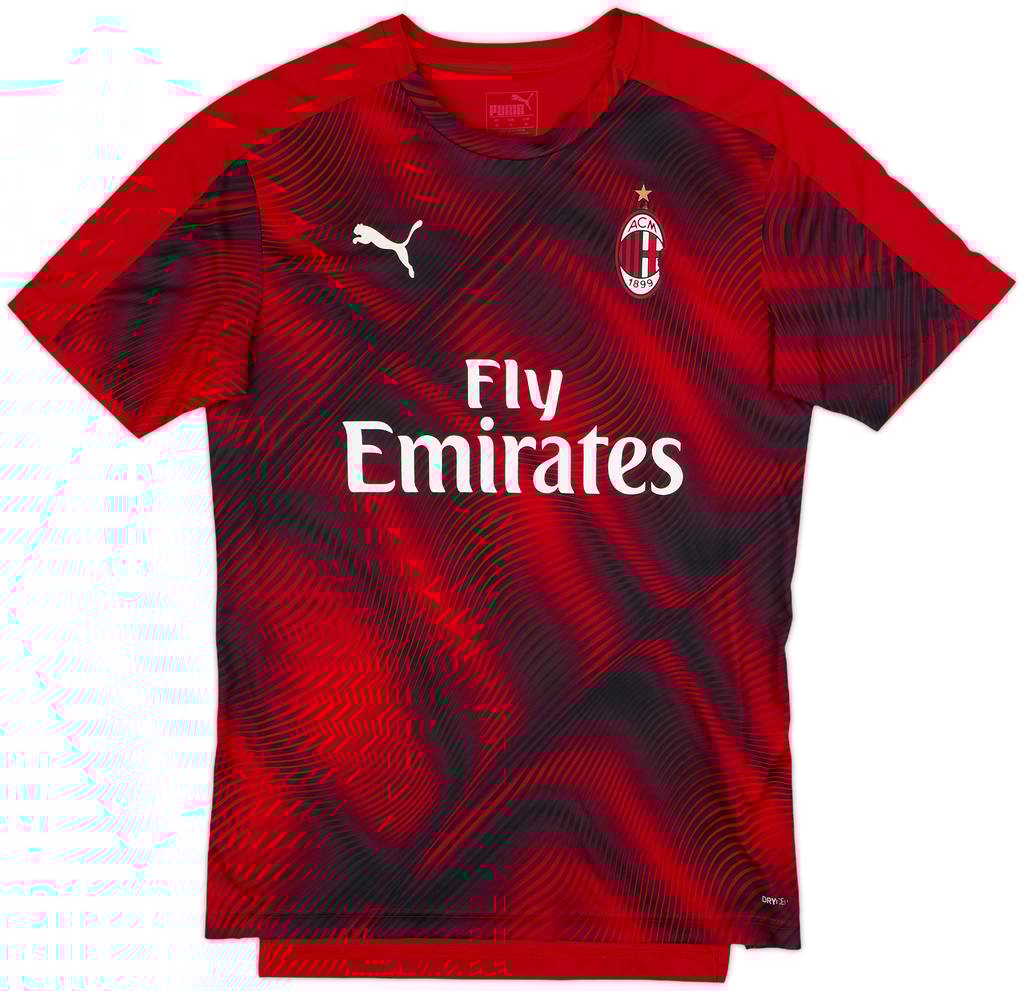 2019-20 AC Milan Puma Training Shirt - 4/10 - (M)