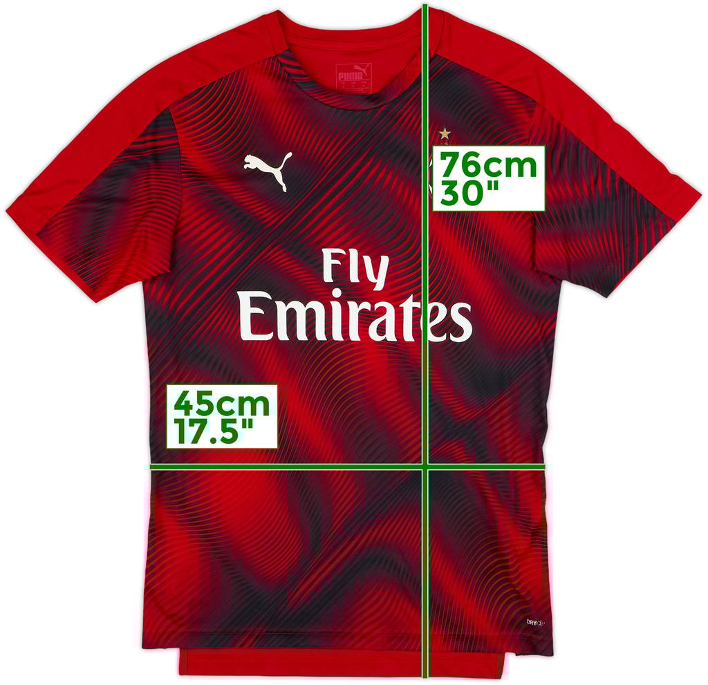 2019-20 AC Milan Puma Training Shirt - 4/10 - (M)