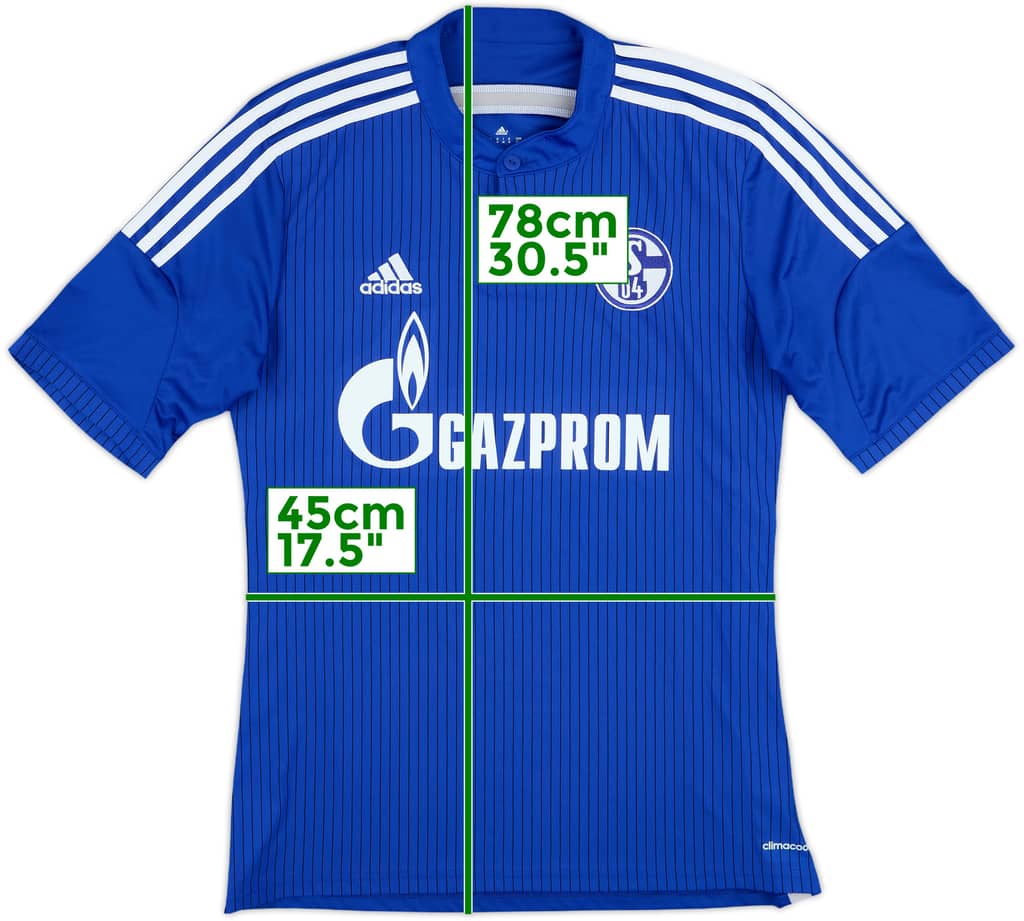 2014-16 Schalke Home Shirt - 8/10 - (M)