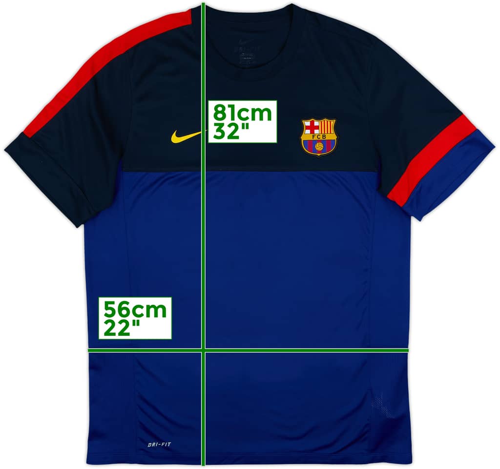 2012-13 Barcelona Nike Training Shirt - 9/10 - (XL)