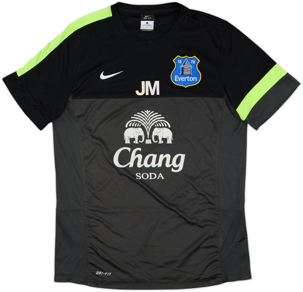 2013-14 Everton Umbro Staff Issue Training Shirt JM - 5/10 - (L)