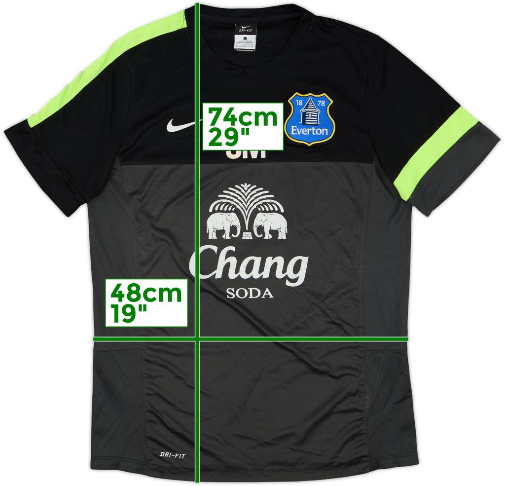 2013-14 Everton Umbro Staff Issue Training Shirt JM - 5/10 - (L)