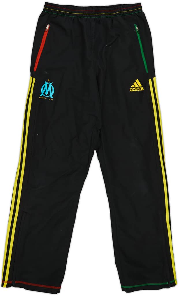 2010-11 Olympique Marseille adidas Pantalones de chándal - 4/10 - (L/XL)
