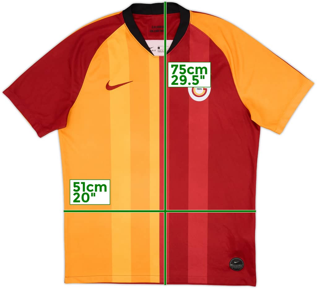 2019-20 Galatasaray Home Shirt - 8/10 - (L)