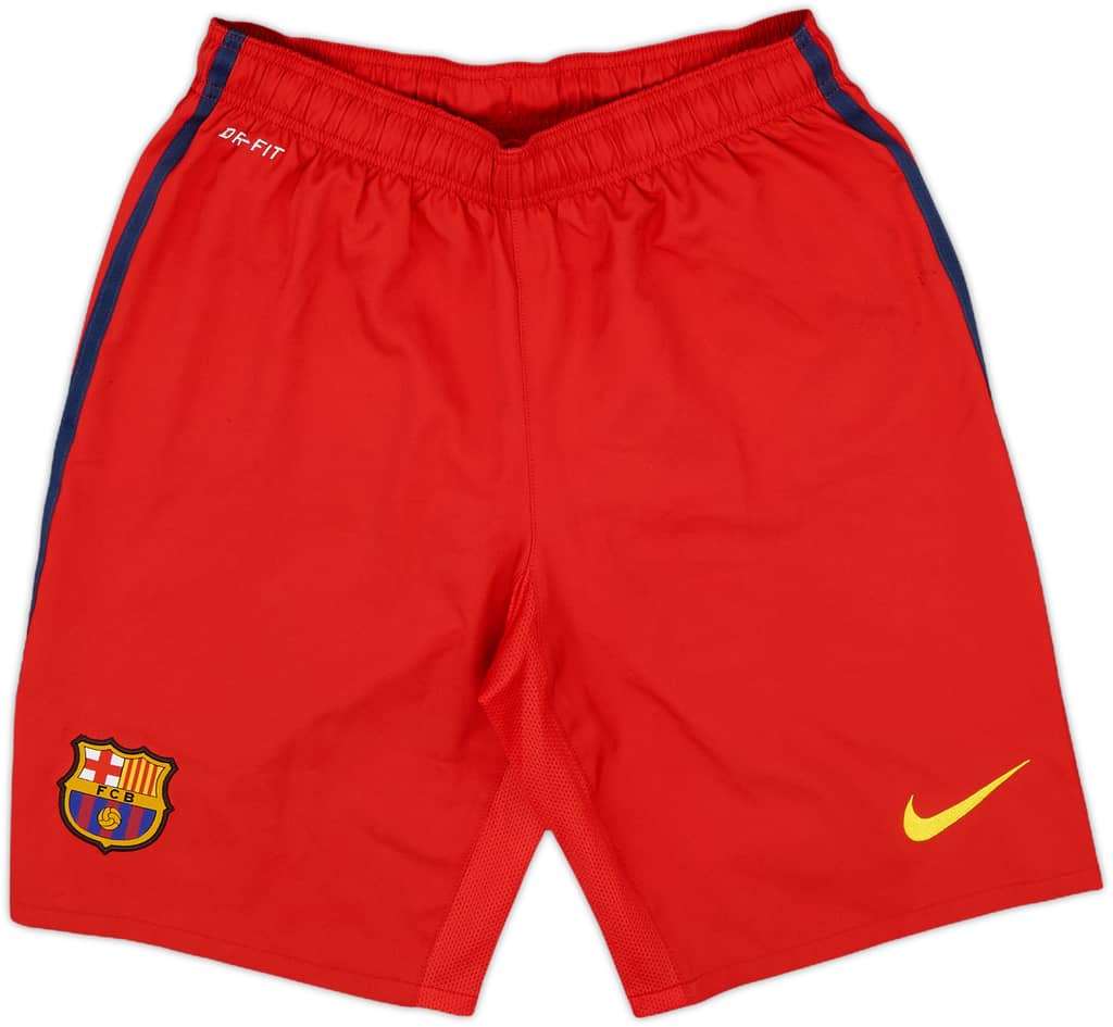 2013-14 Barcelona Away Shorts - 8/10 - (S)
