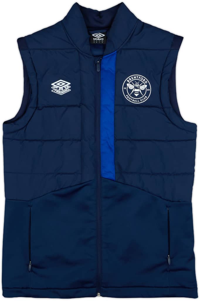2024-25 Brentford Umbro Padded Gilet - 10/10 - (M)