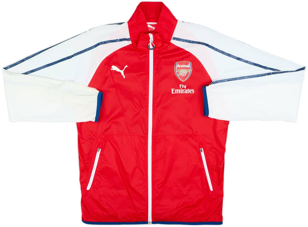 2014-15 Arsenal Puma Windbreaker Jacket - 3/10 - (M)