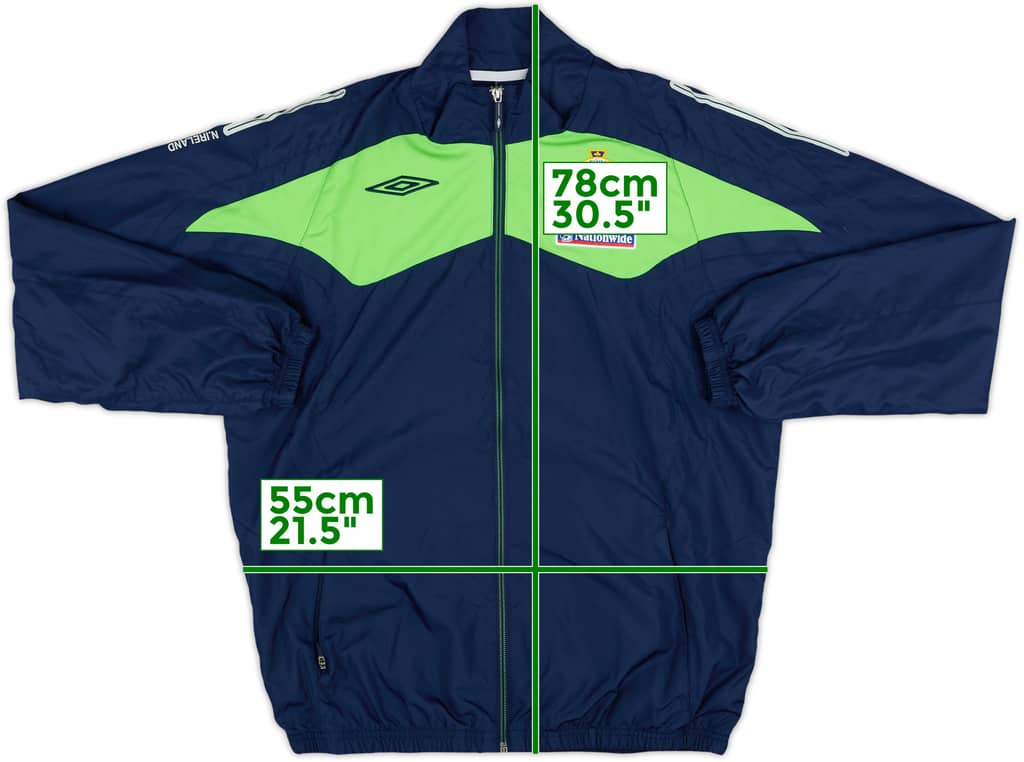 2007-09 Northern Ireland Umbro Rain Jacket - 10/10 - (M)