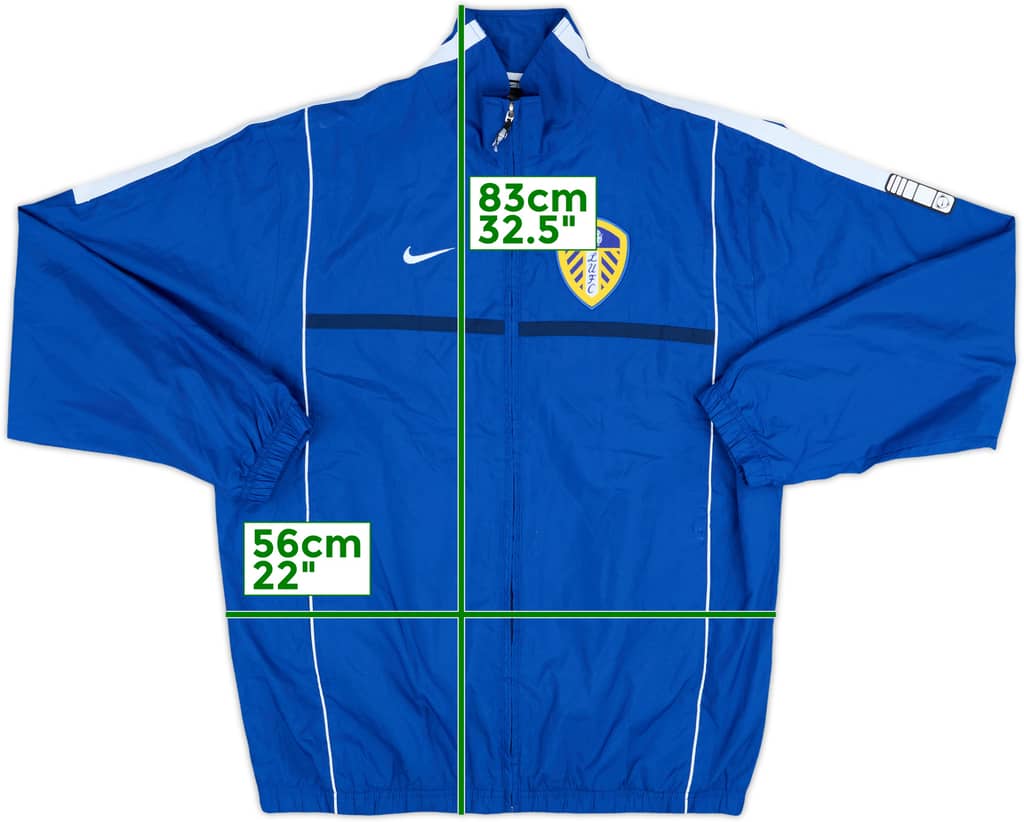 2002-03 Leeds Nike Track Jacket - 9/10 - (L)