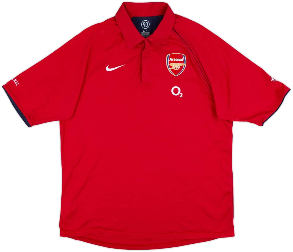 2006-07 Arsenal Nike Polo Shirt - 7/10 - (L)