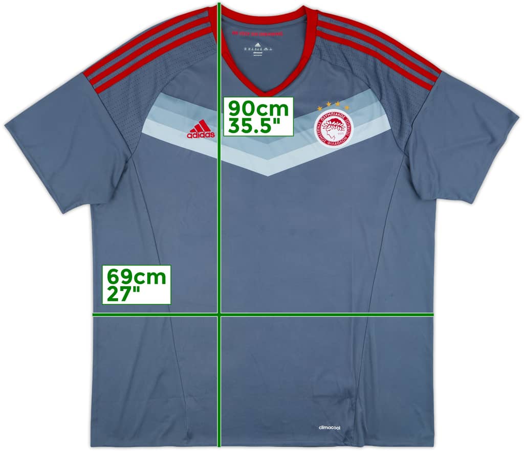 2016-17 Olympiakos Away Shirt - 10/10 - (XXL)