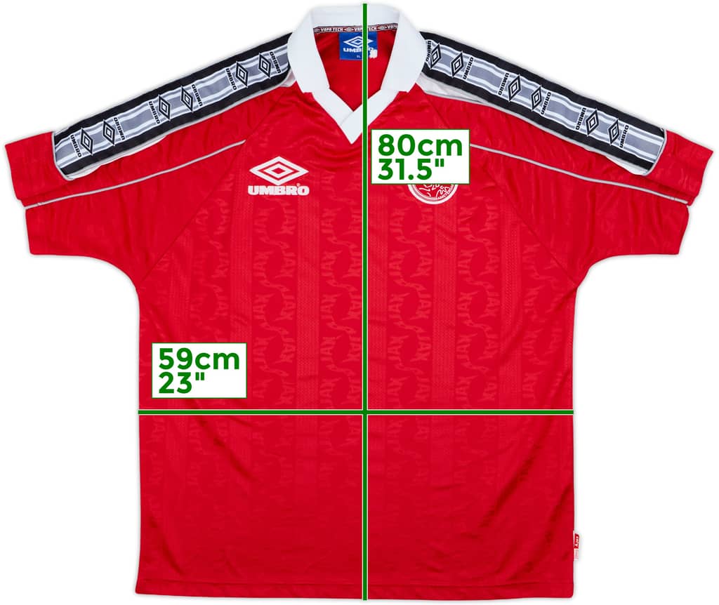 1997-98 Ajax Umbro Training Shirt - 8/10 - (XL)