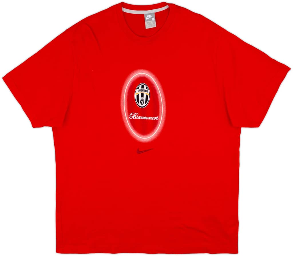 2007-08 Juventus Nike Cotton Tee - 10/10 - (XL)