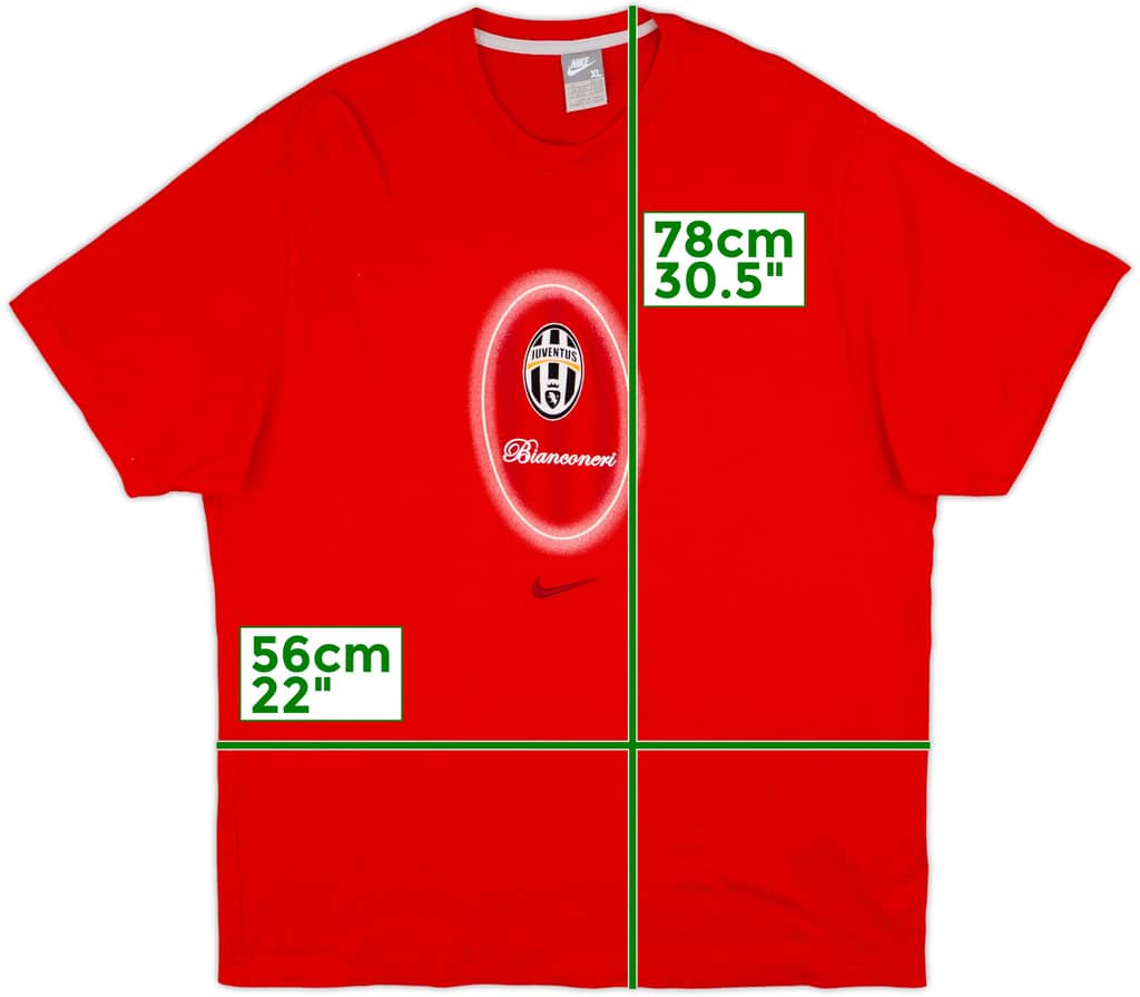 2007-08 Juventus Nike Cotton Tee - 10/10 - (XL)