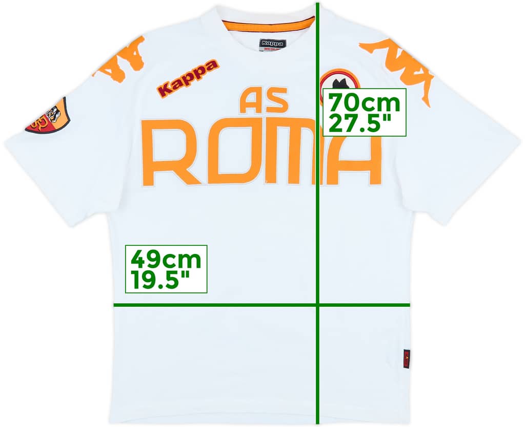 2011-12 Roma Kappa Training Shirt - 9/10 - (M)