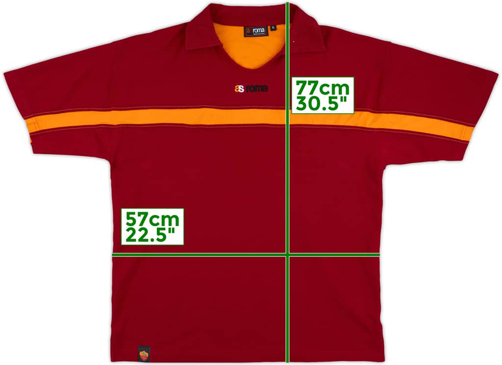 2013-14 Roma Polo Shirt - 8/10 - (XL)