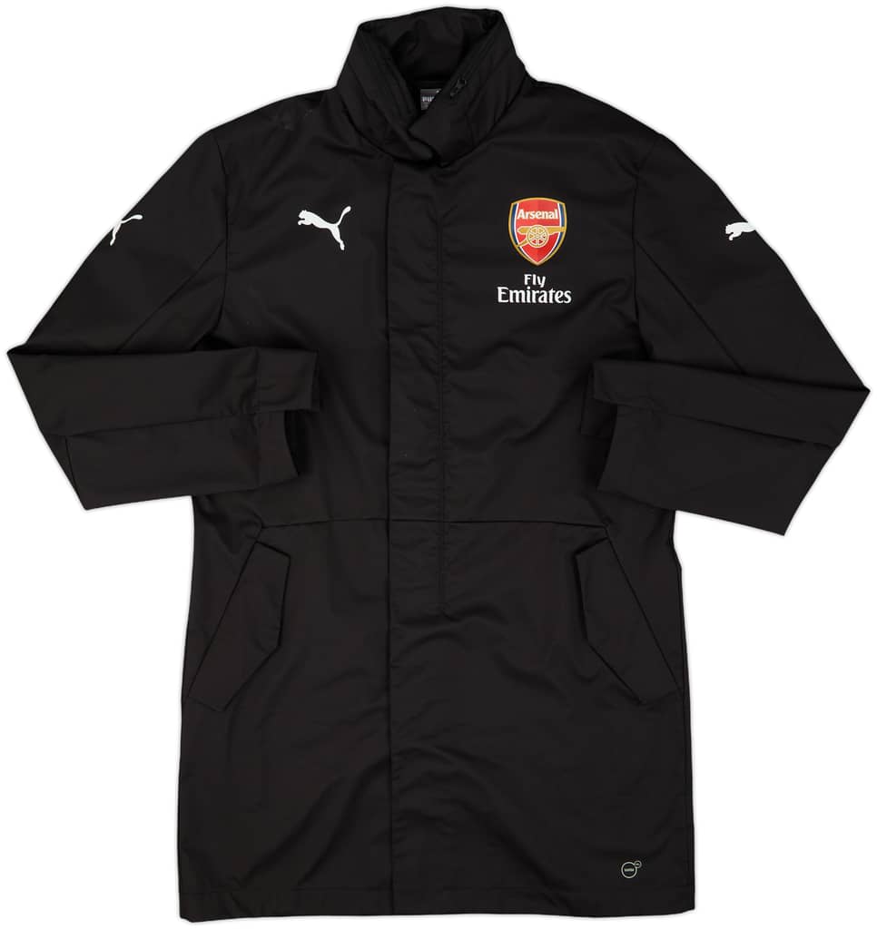 2017-18 Arsenal Puma Hooded Rain Jacket - 7/10 - (M)
