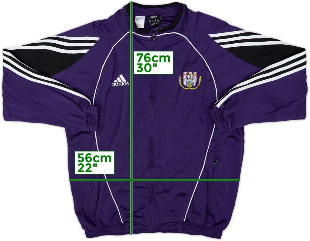 2006-07 Anderlecht adidas Track Jacket - 6/10 - (M/L)