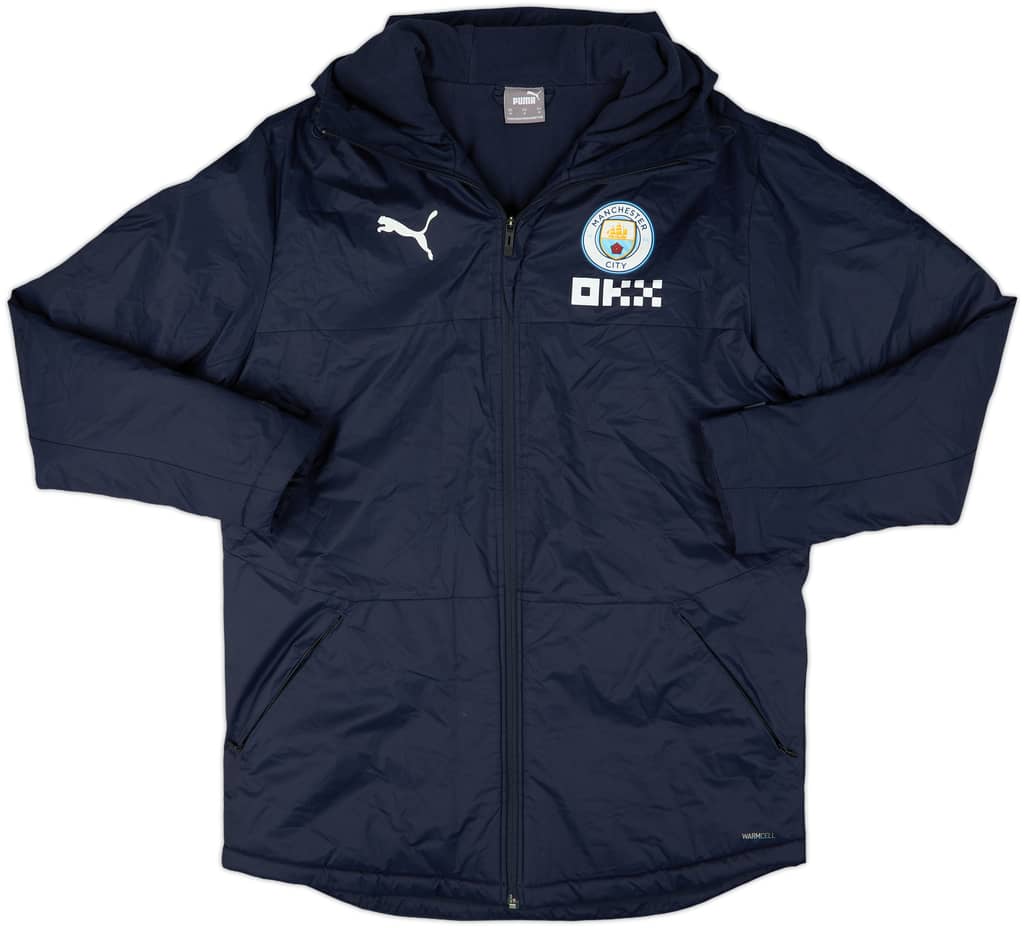 2022-23 Manchester City Puma Padded Bench Coat - 8/10 - (M)