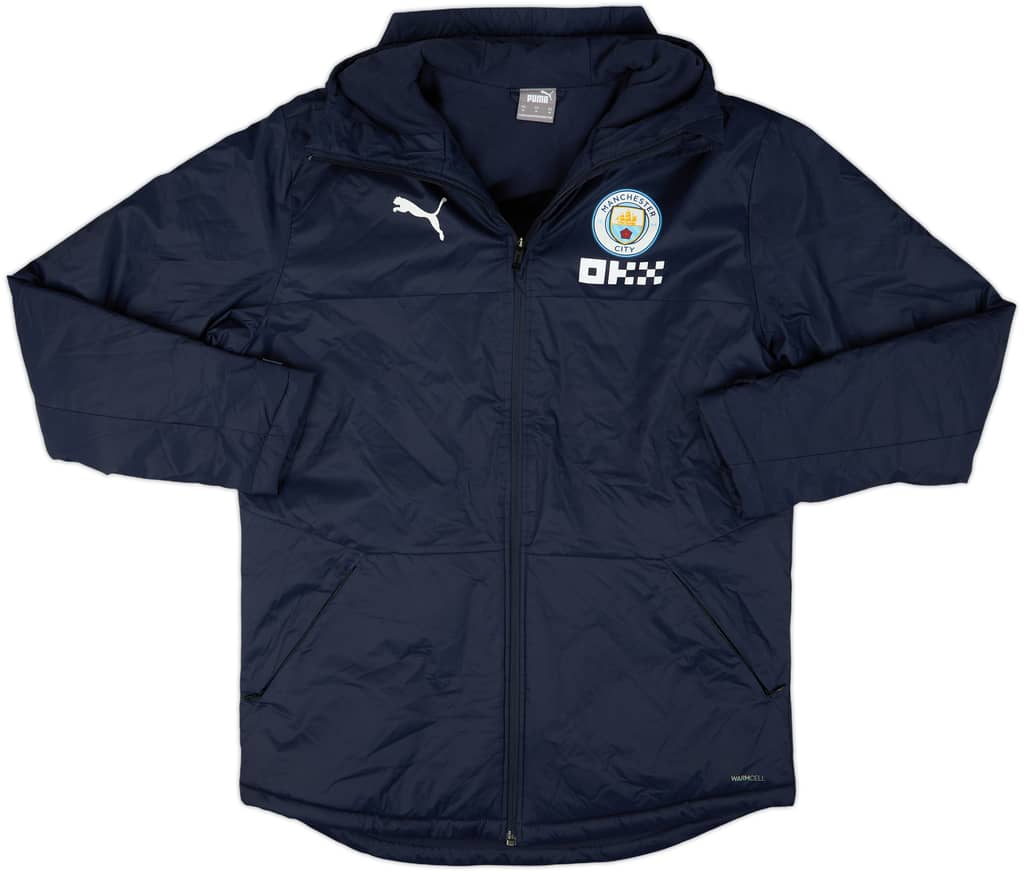 2022-23 Manchester City Puma Padded Bench Coat - 8/10 - (M)