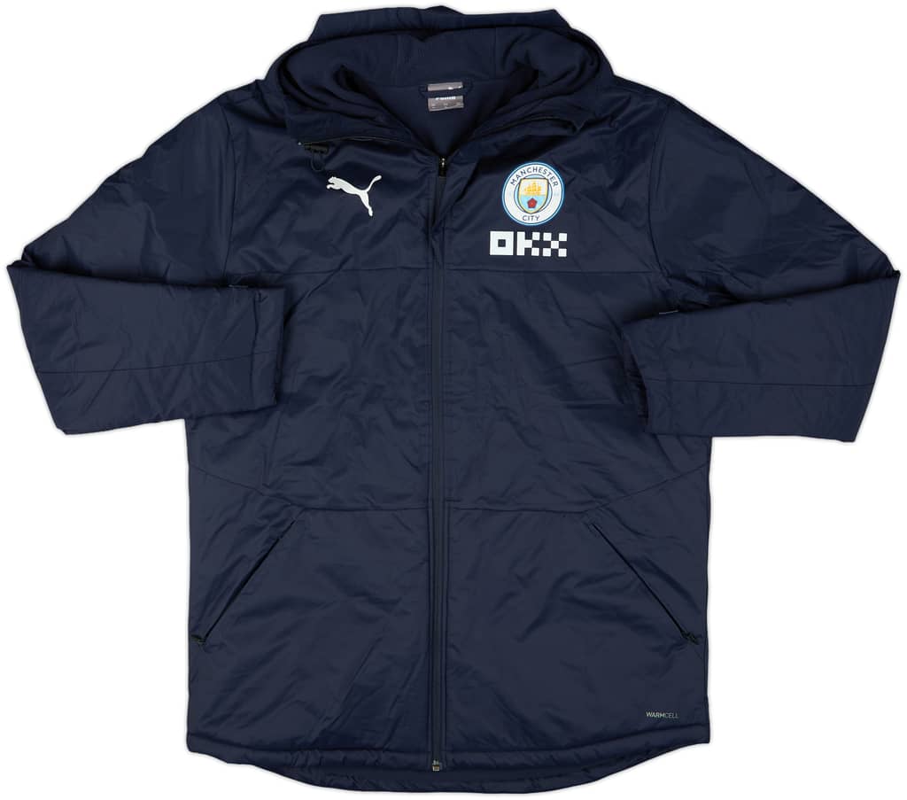 2022-23 Manchester City Puma Padded Bench Coat - 8/10 - (M)