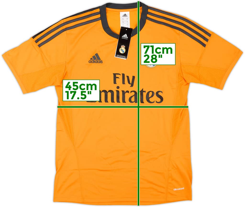 2013-14 Real Madrid Third Shirt (XL.Boys)