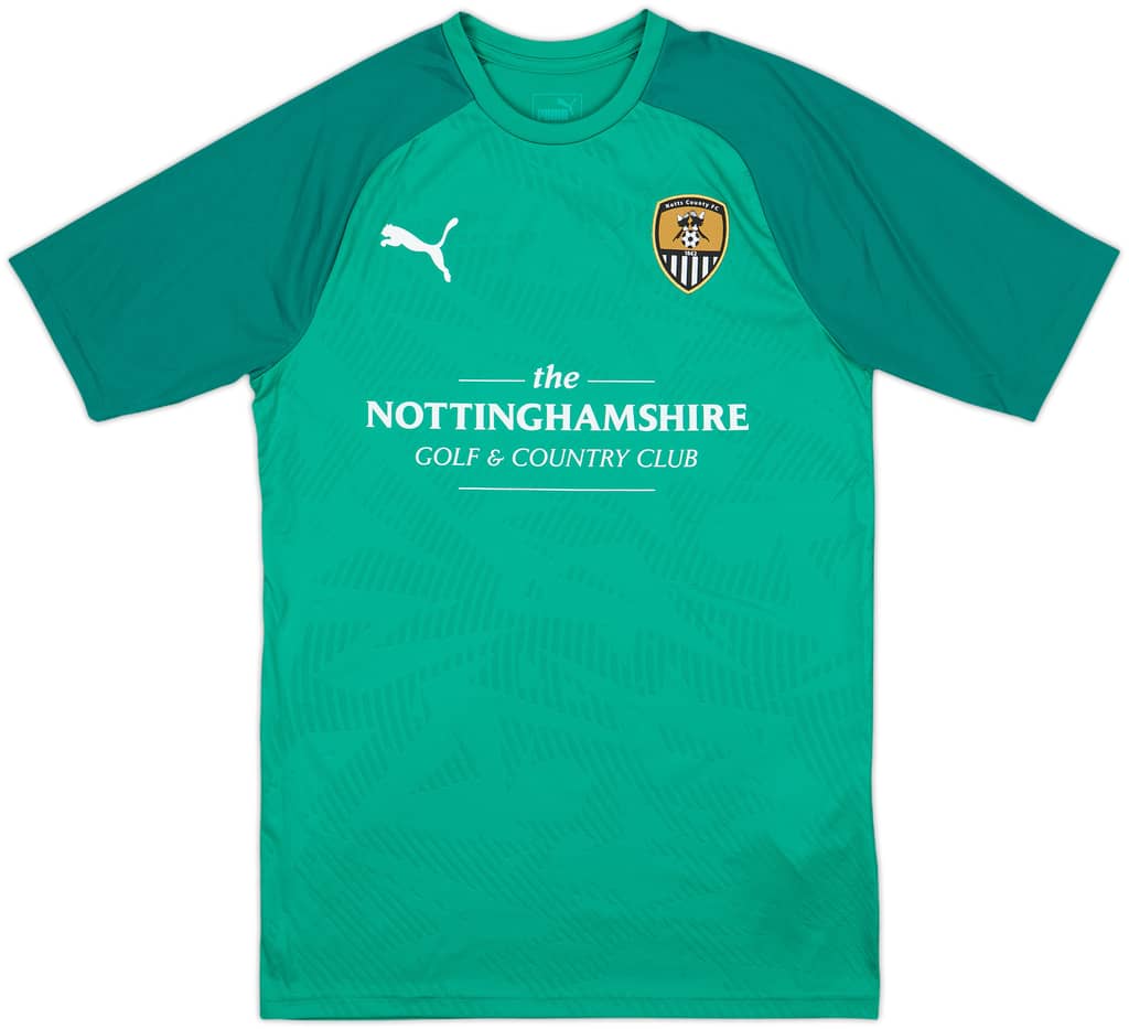 2020-21 Notts County GK S/S Shirt - 10/10 - (S)