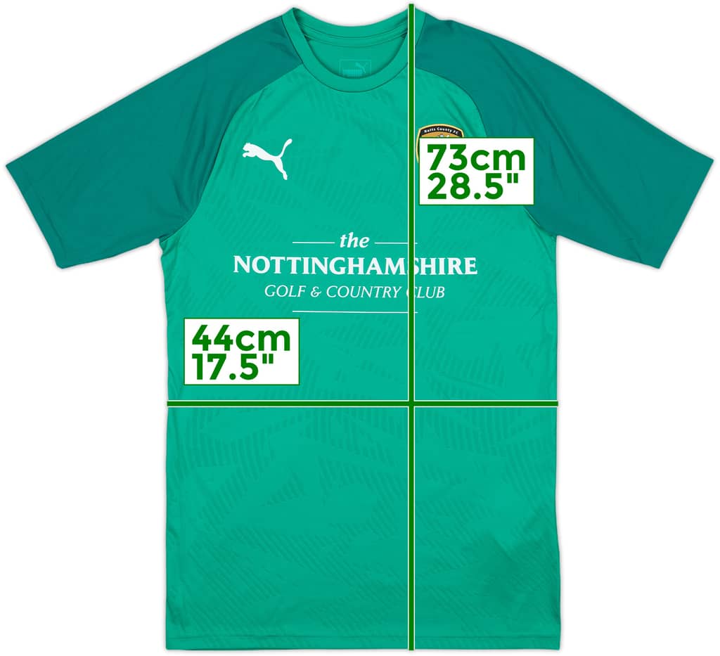 2020-21 Notts County GK S/S Shirt - 10/10 - (S)